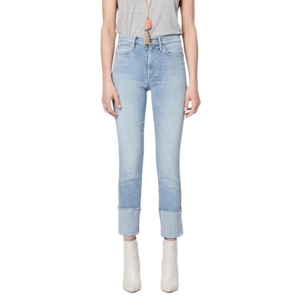 Mother The Pony Boy Ankle Fray Jeans